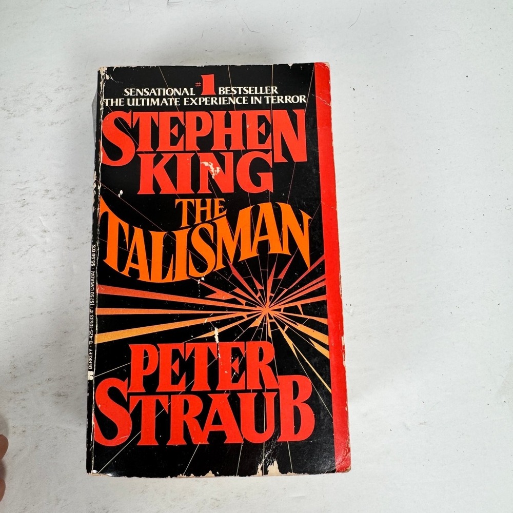 The Talisman Stephen King Peter‎ Straub 1985 Berkley Edition Horror Novel